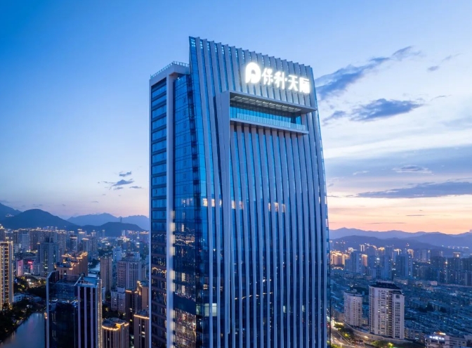 ▲保利·天际实景图